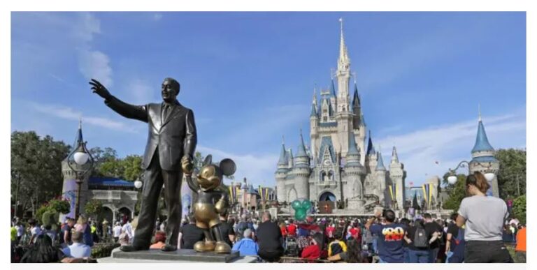 Disney demanda al gobernador Ron DeSantis por la toma de terrenos