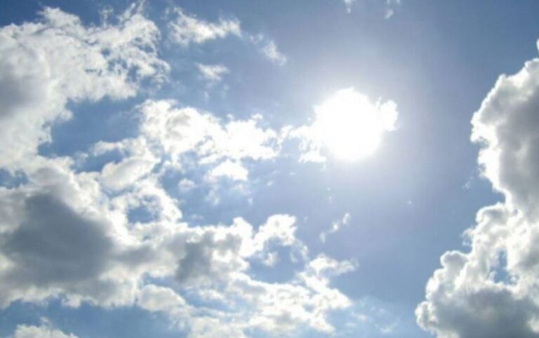Martes con nubes dispersas y pocas probabilidades de lluvias en el país