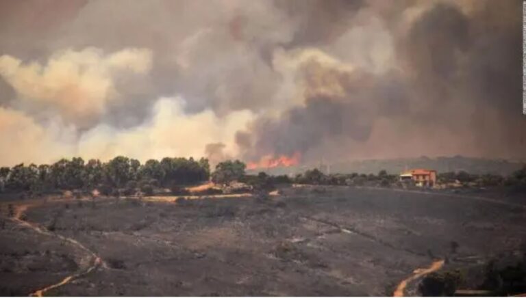 Incendios forestales afectan a España