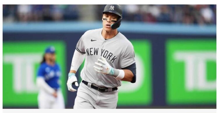 Aaron Judge vuelve a jonronear dos veces y los Yankees se imponen a los Azulejos