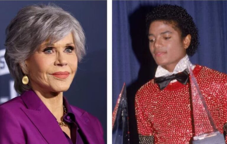 Jane Fonda contó su insólito encuentro con Michael Jackson: un chapuzón desnudos a la luz de la luna