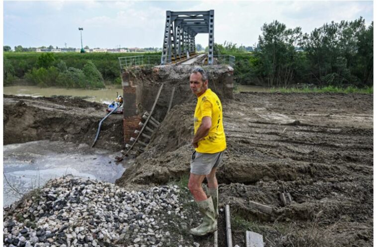 Más de 23.000 personas aún desplazadas tras inundaciones en Italia