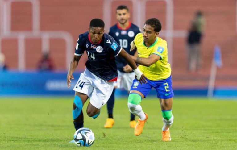 RD recibe goleada de Brasil 6-0 en Mundial Sub-20