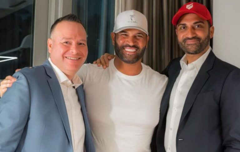 Albert Pujols es nombrado embajador mundial de la liga de béisbol de Medio Oriente