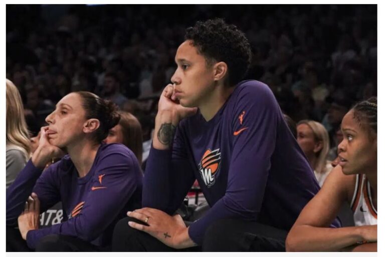 Brittney Griner se pierde segundo juego consecutivo para Mercury por lesión en la cadera