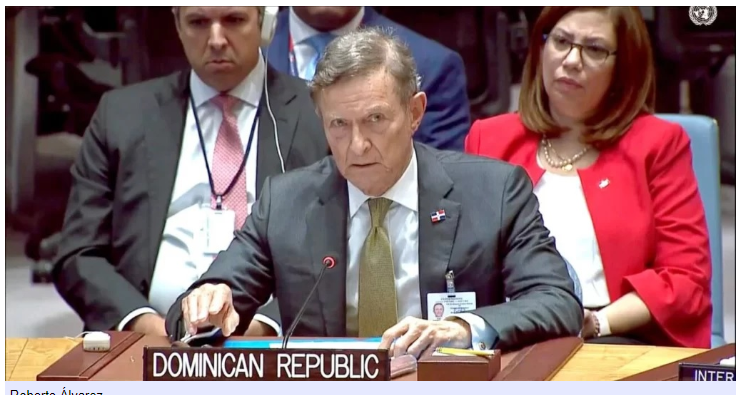 Canciller dominicano reitera ante ONU necesidad de estabilizar Haití