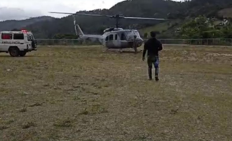 Trasladan en helicóptero al coronel de los Bomberos de Buena Vista tras accidentarse 