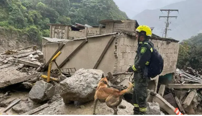 Las imágenes de los efectos de la avalancha en Colombia que dejó al menos 14 muertos y varios desaparecidos
