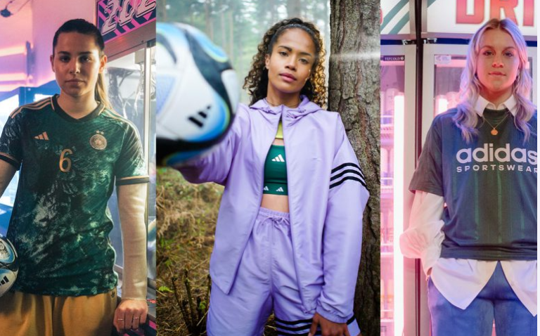 Adidas rinde homenaje a Alessia Russo, Lena Oberdorf y Mary Fowler íconos del fútbol femenino
