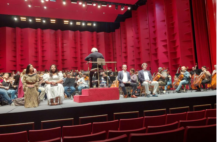 Realizan ensayo general de la Novena Sinfonía de Beethoven en Teatro Nacional