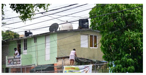 Santo Domingo se prepara para recibir la tormenta