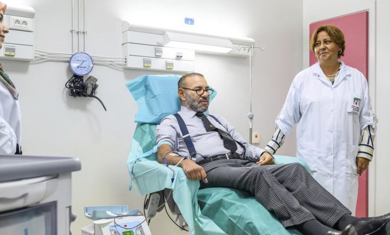 Rey de Marruecos dona sangre para las víctimas del terremoto
