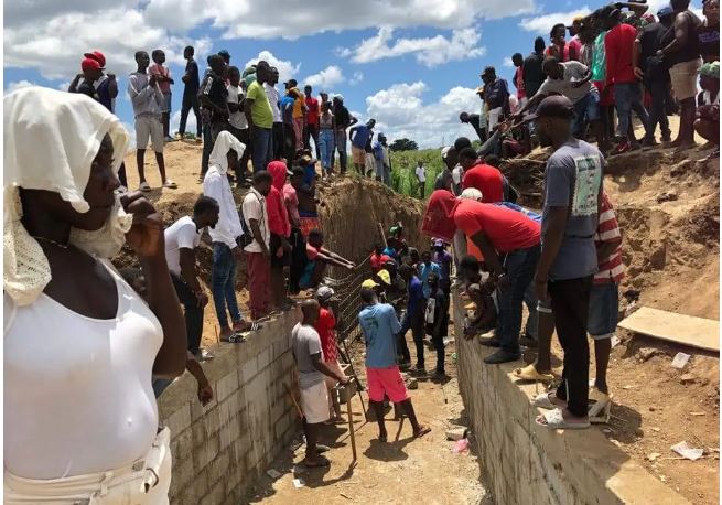 Pese a advertencias haitianos siguen construcción de canal en el Masacre