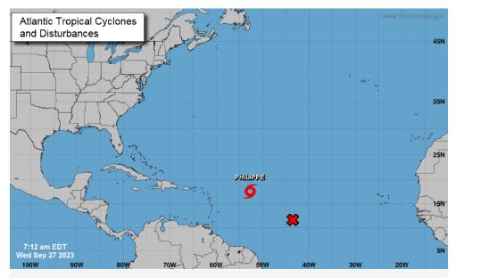 La tormenta Philippe seguirá debilitándose en los próximos días