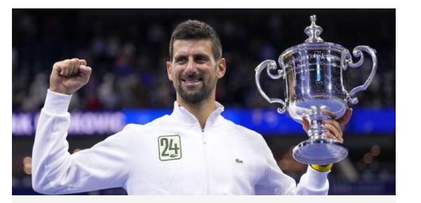 Novak Djokovic logra el grand slam 24 de su ilustre carrera