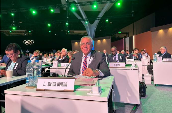 Luisin Mejia continuará como miembro del Comité Olímpico internacional hasta el 2028