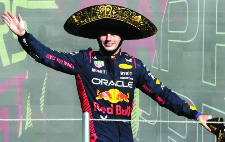 Max Verstappen da cátedra GP México