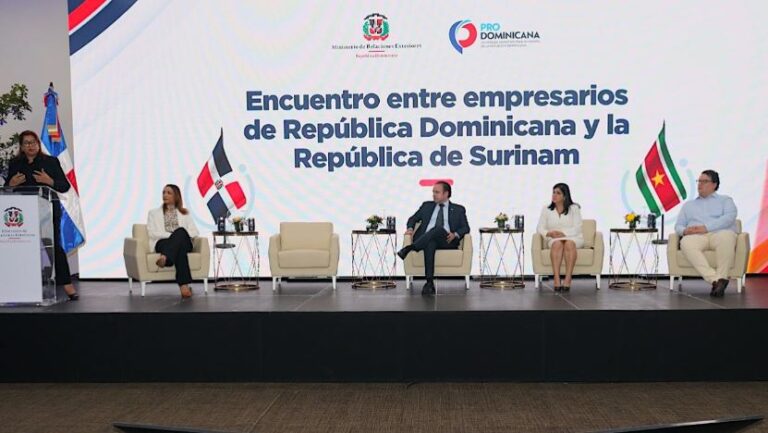 Empresarios de República Dominicana y Surinam exploraron nuevas oportunidades de colaboración en materia comercial