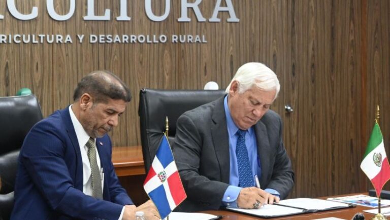 Ministros de Agricultura de República Dominicana y México establecen alianza estratégica para impulsar seguridad alimentaria y productividad agropecuaria