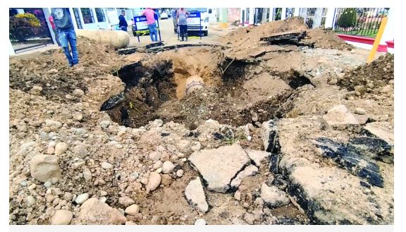 Coraasan cambia tuberías en el sector Bella Vista, de Santiago