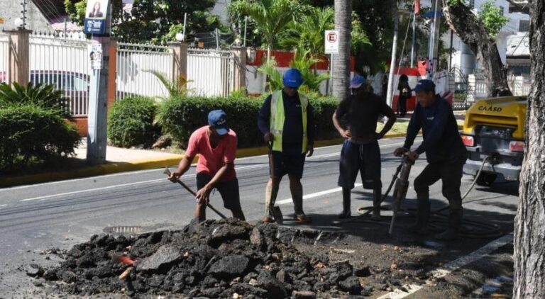 La CAASD resuelve 181 averías en solo una semana