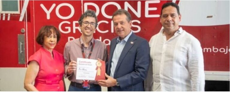 Ito Bisonó destaca colaboradores del MICM superan récord de donación de sangre