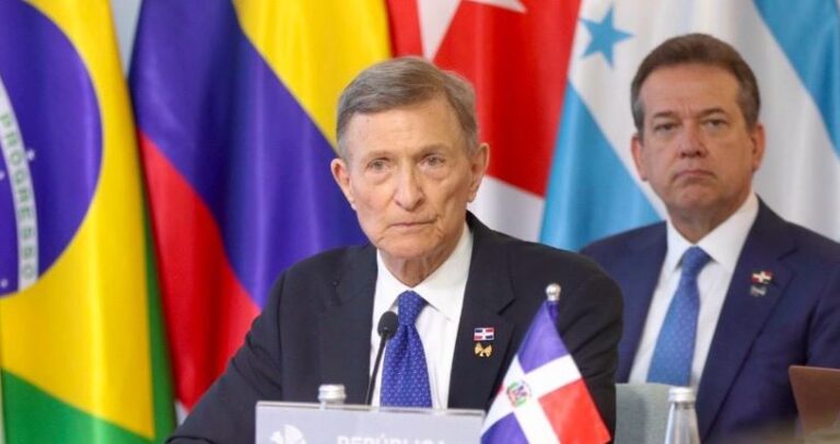 Canciller Roberto Álvarez propone replantear acciones para abordar la seguridad en diferentes sectores de Iberoamérica
